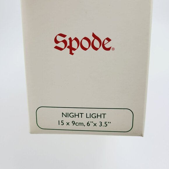 Spode Christmas Tree Plug-In Night Light, Vintage Holiday Design, Winter Decor - Picture 5 of 7